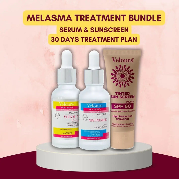 Melasma Treatment Pack - 3 in 1 Velours