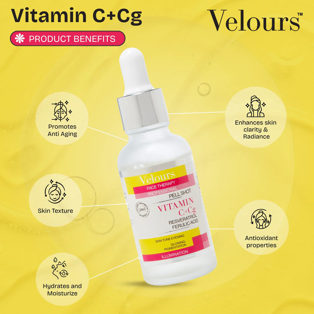 Vitamin C + Cg - 30ML Velours