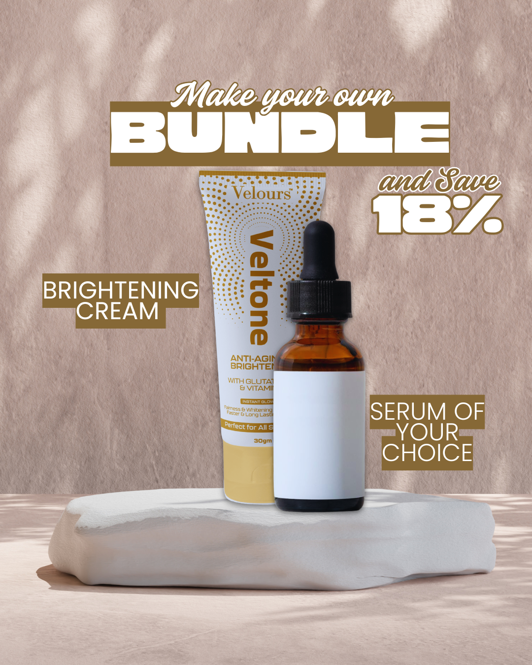 Brightening Cream & Serum Bundle Velours